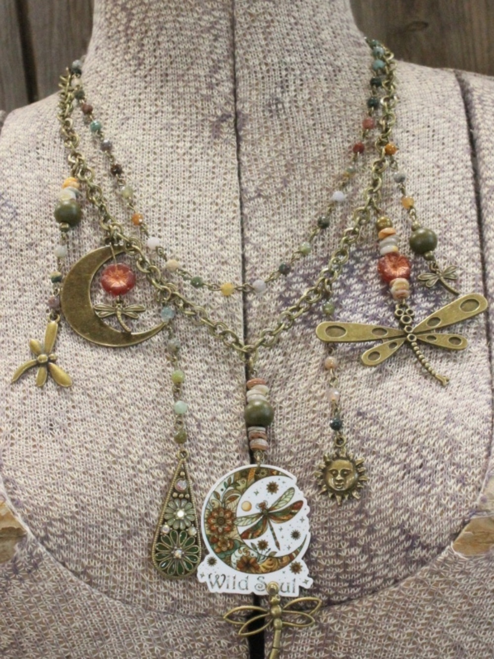 🎉 BOHO Wild Soul Charm'd Necklace